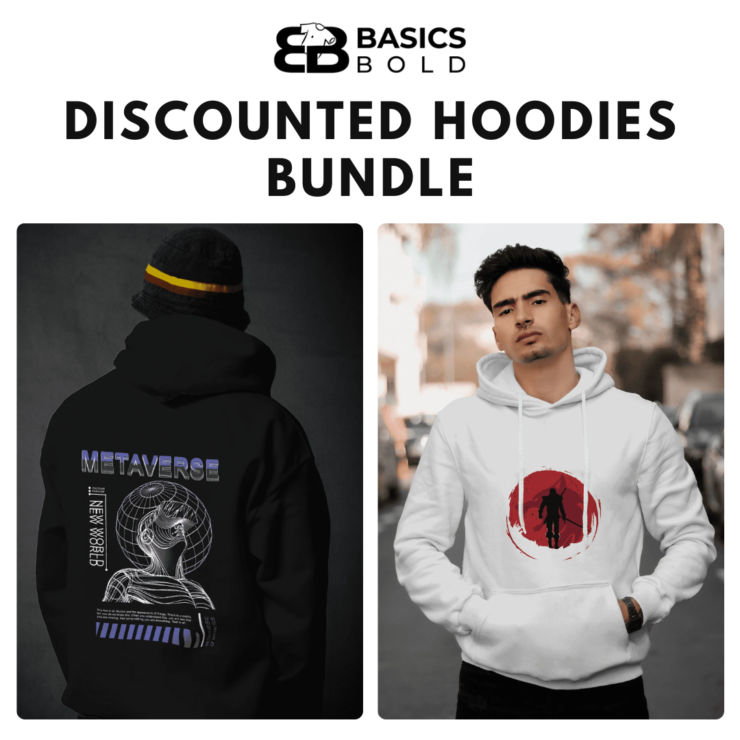 Bold basics Discounted Bundle of Hoodies