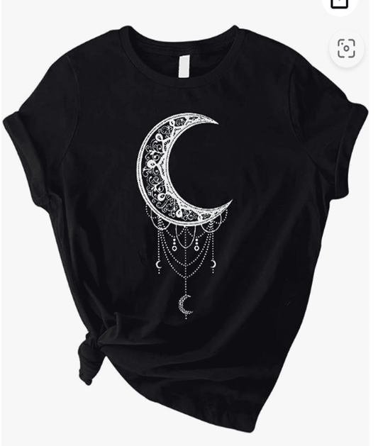 Boldbasics – Women Moon Printed Regular Fit T-Shirt Article No. BM0016 Price: 1000 PKR