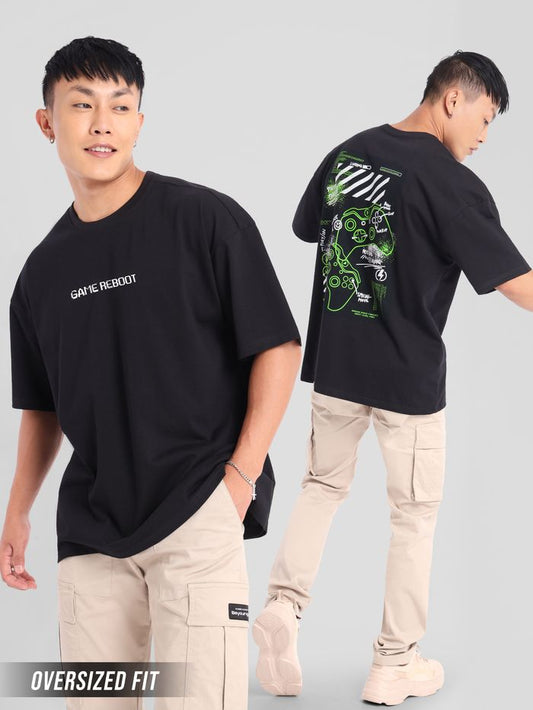 Boldbasics – Game Reboot Printed Regular fit T-shirt for Men