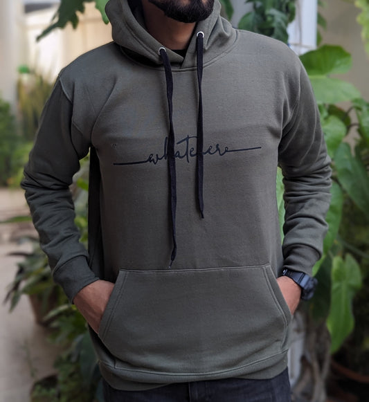 Bold basics -  Men Super Soft Whatever Fleece Hoodie