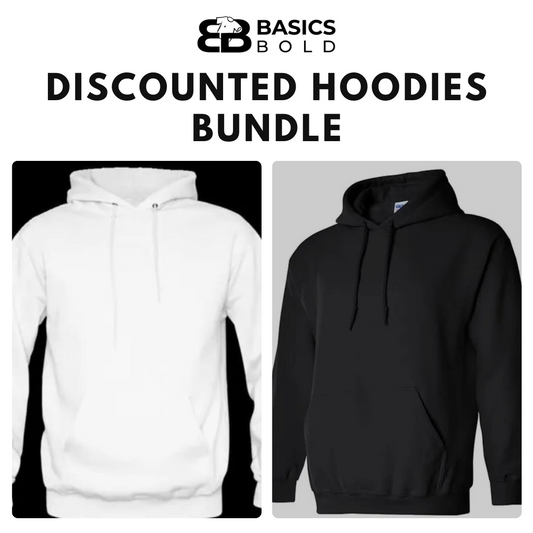 Bold basics -  Discounted Hoodies Bundle