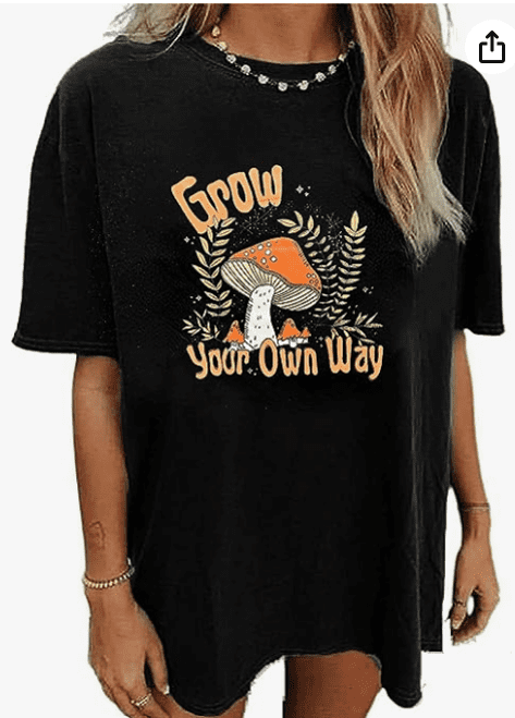 Boldbasics – Women Grow Your Own Printed Regular Fit T-Shirt