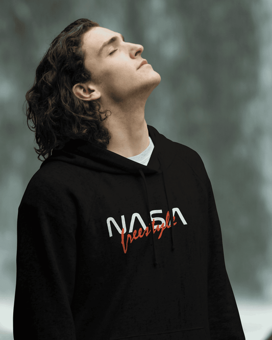 Bold basics -  Men Super Soft NASA Fleece Hoodie